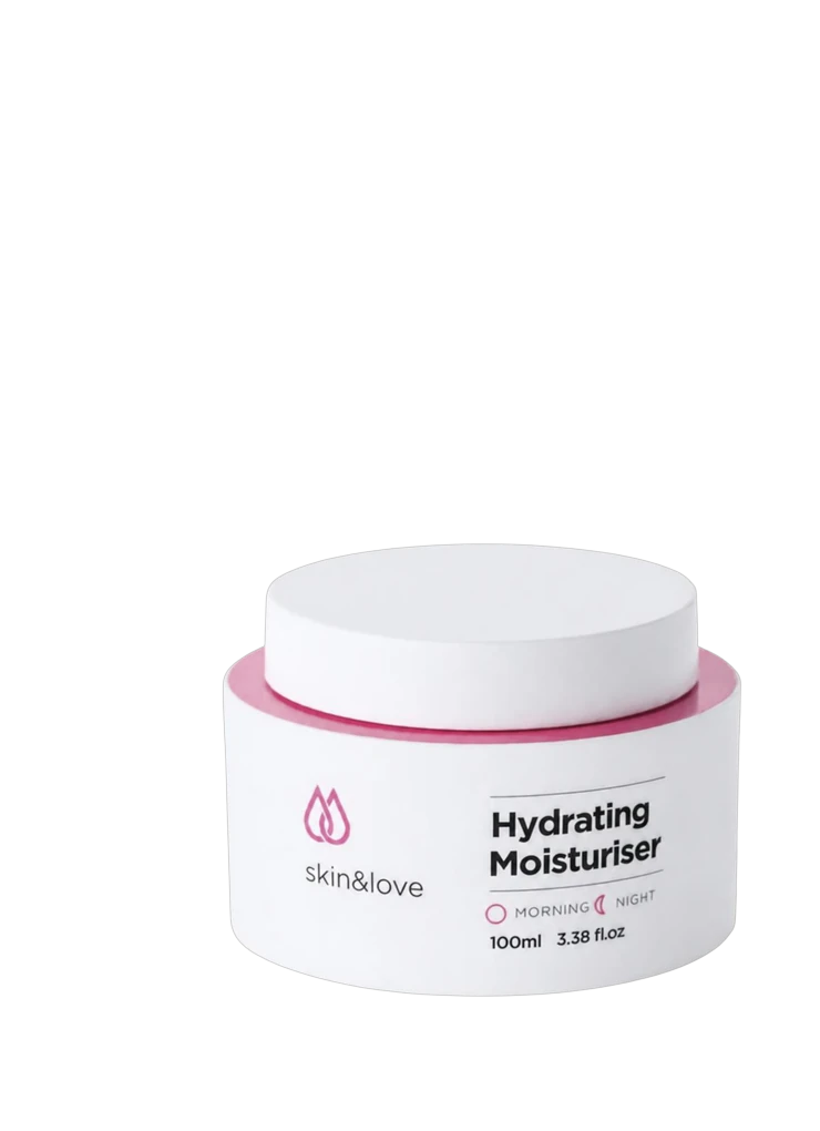 Skin&Love Hydrating Moisturiser jar