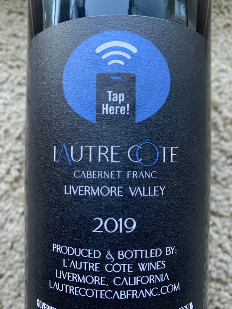 nfc steven kent winery lautre cote cabernet franc 2019