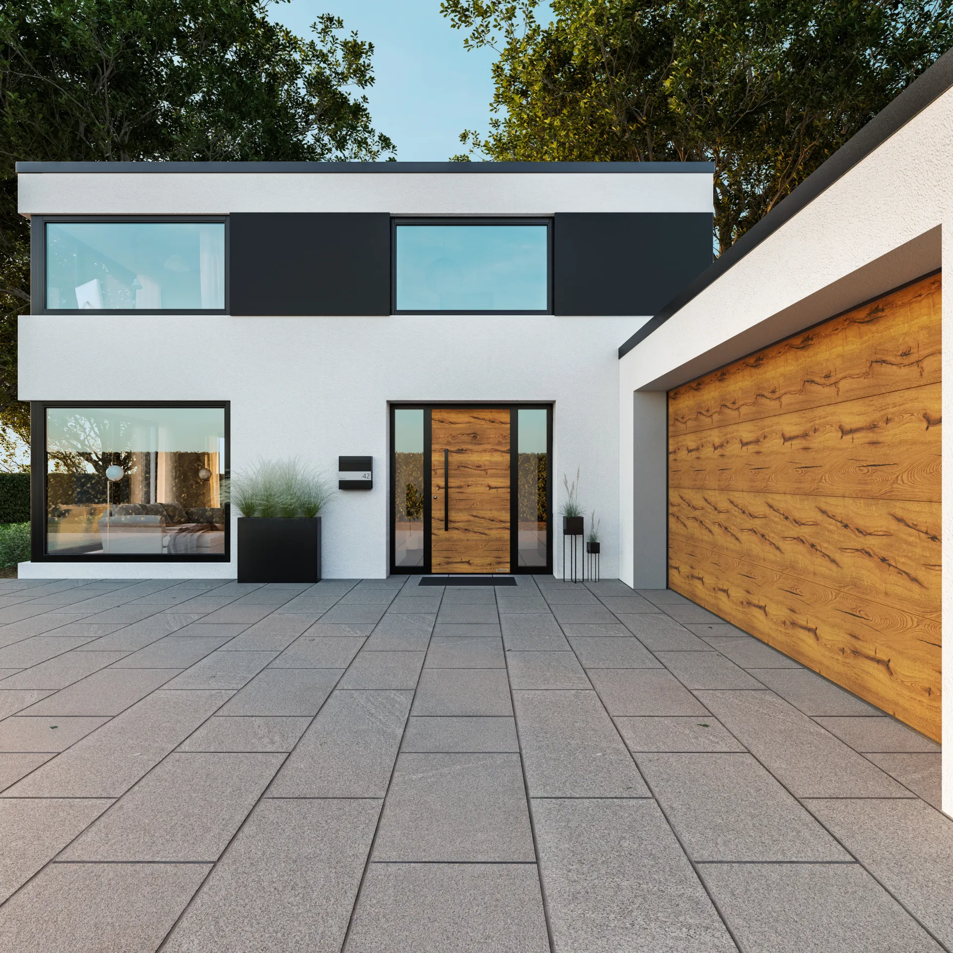 Aluminium Stadelholz grau