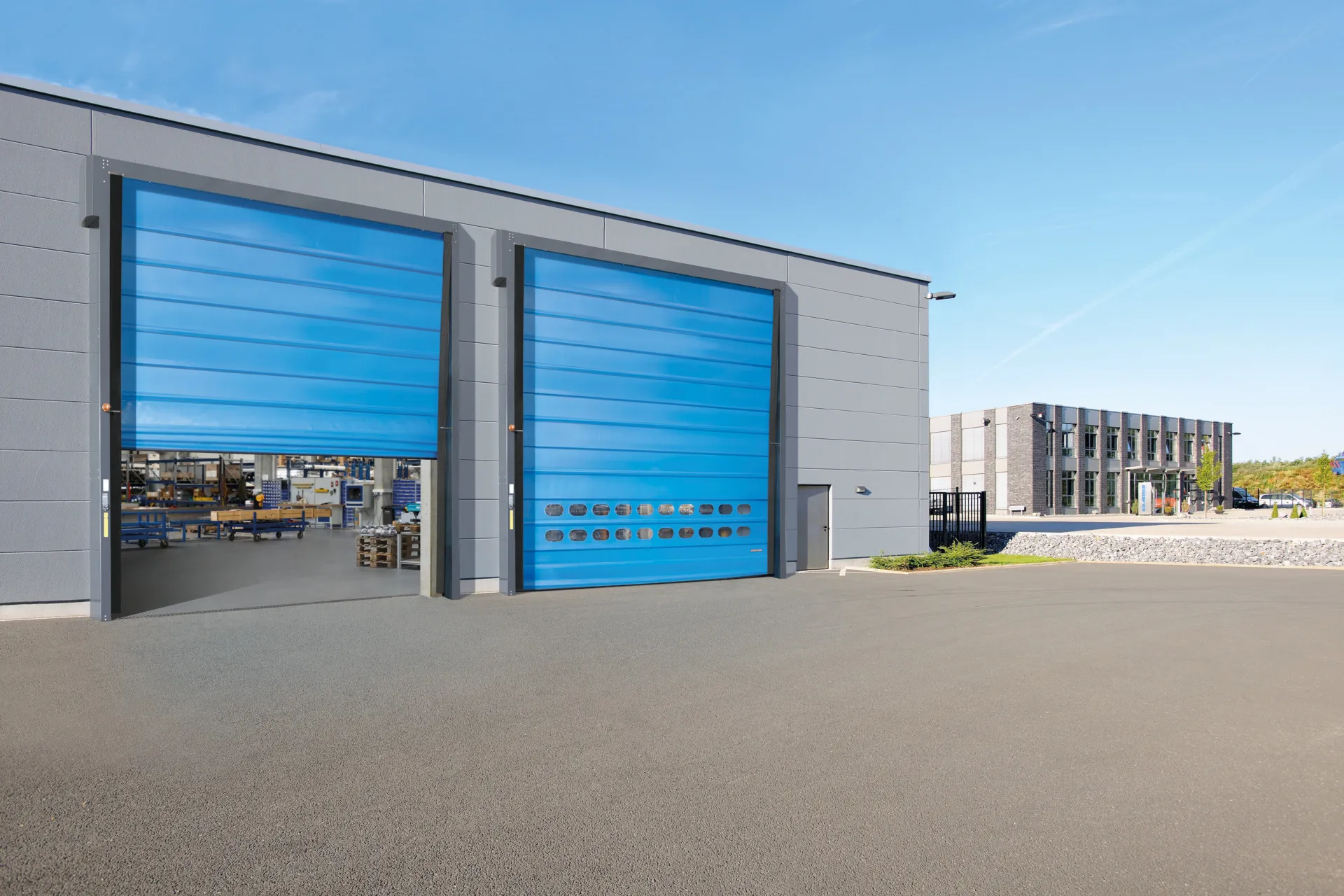 Flexible Faltschnelllauftore