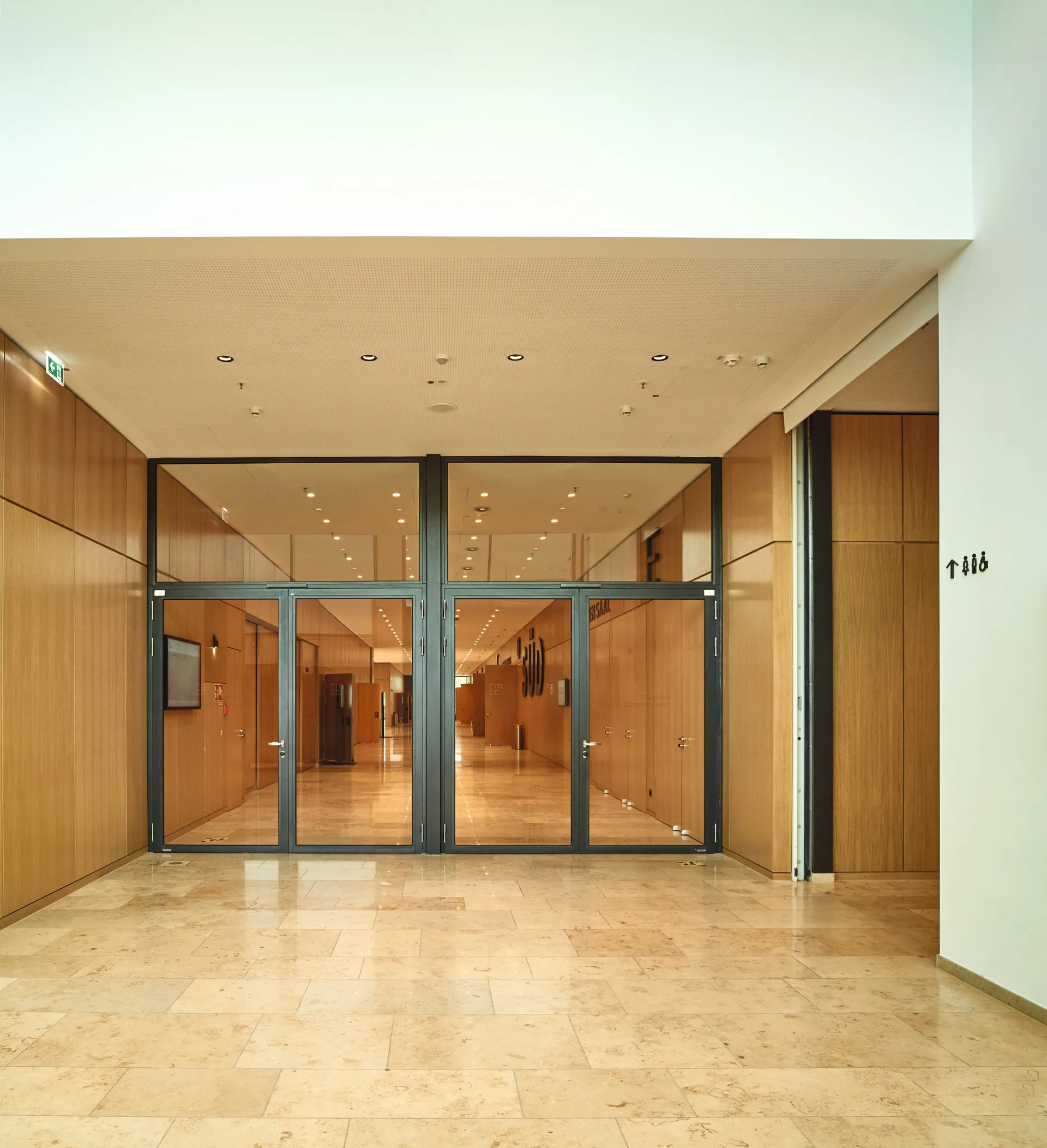 Aluminium-Rohrrahmenobjekttür