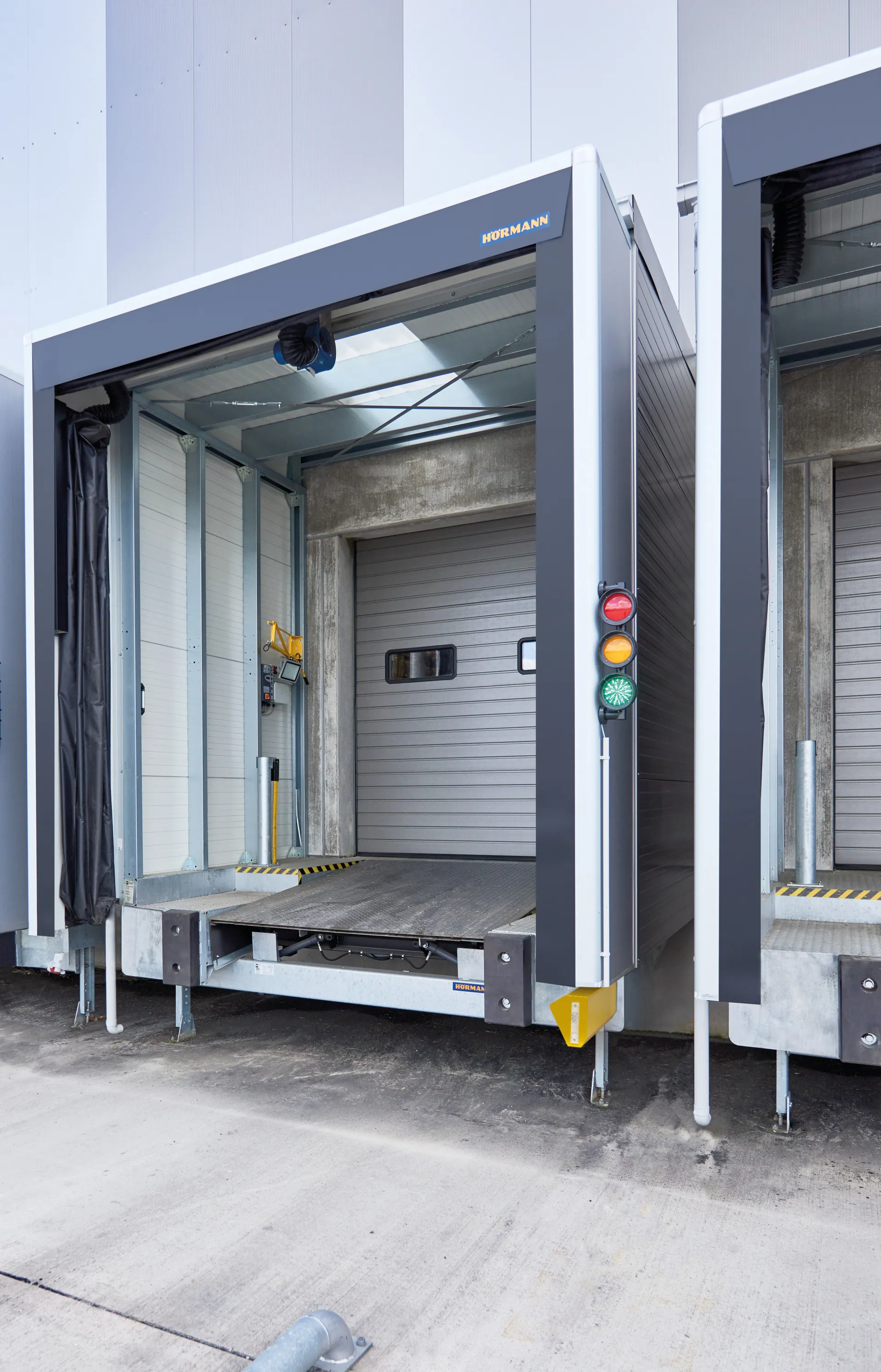 DOBO-System in der Vorsatzschleuse