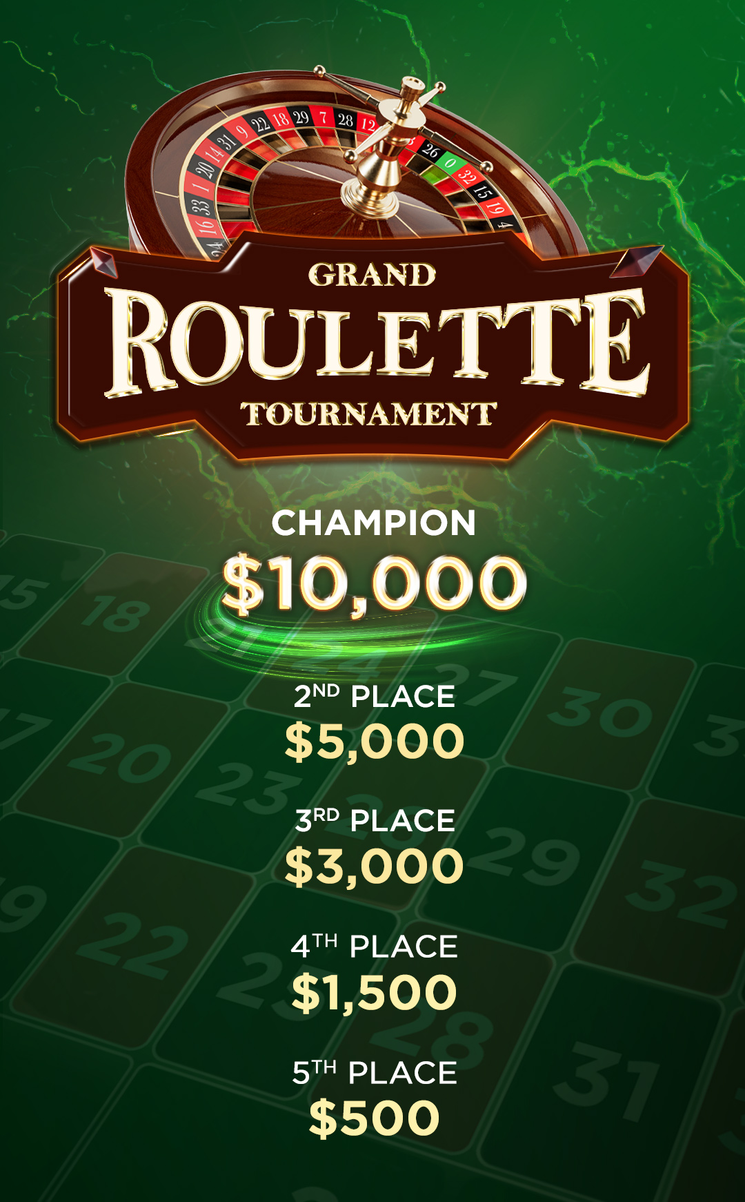 Grand Roulette Tournament Casino HCM