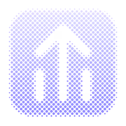Icon of three upward-pointing arrows inside a rounded square symbolizing growth or exposure.