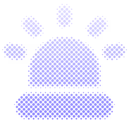 Pixelated bell icon with small lines radiating outward representing a notification alert.