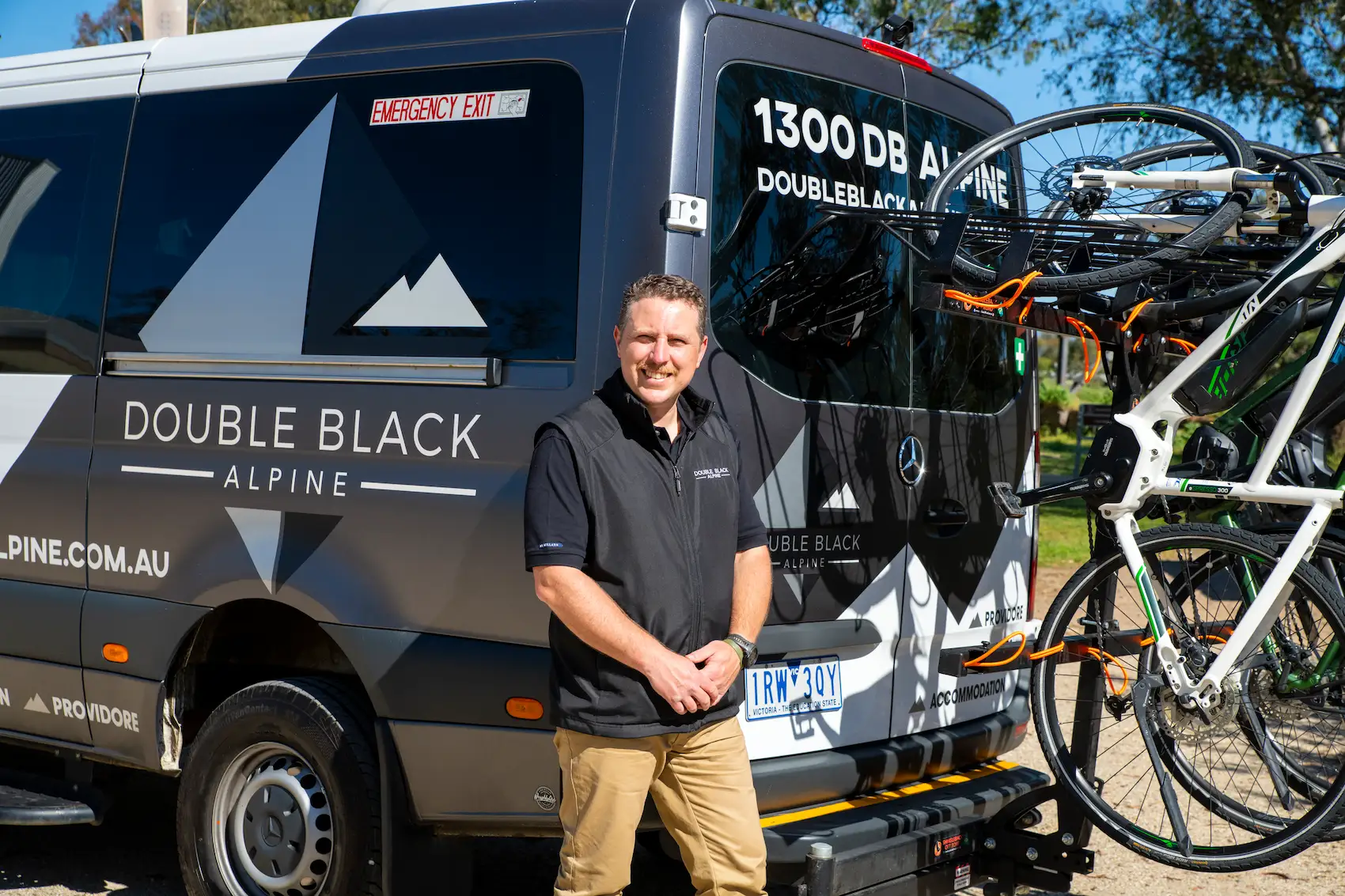Eddie founder of Double Black