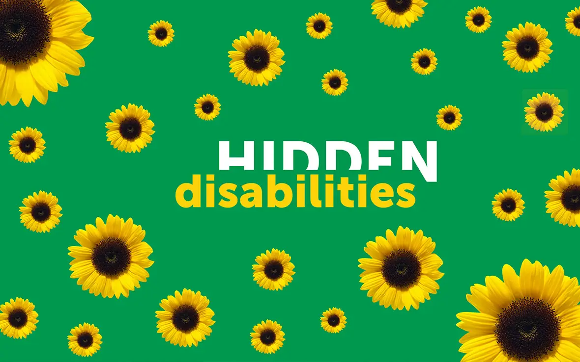 Hidden Disabilities sunflower logo