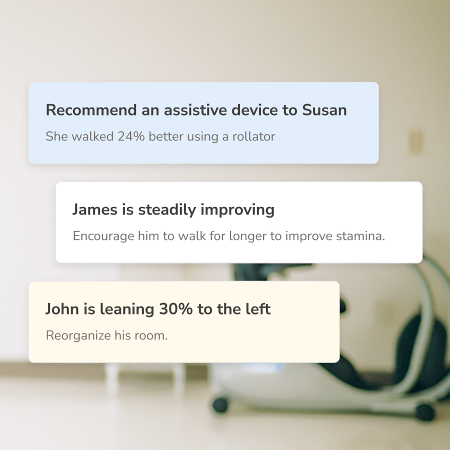 a few popup insights from OneStep