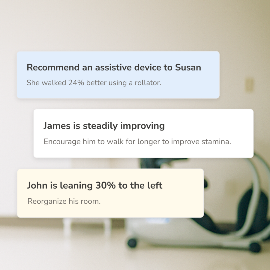 a few popup insights from OneStep