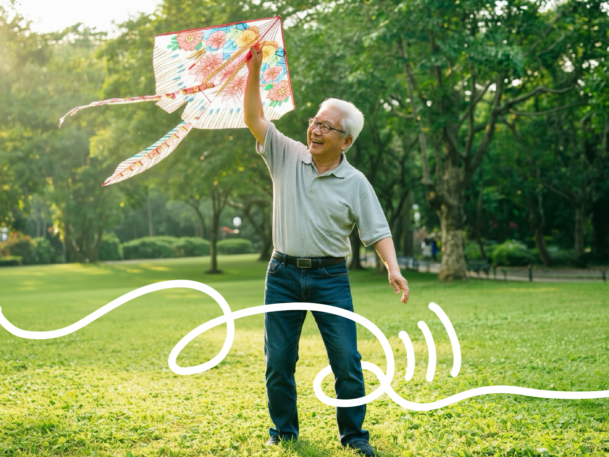 a man walking - closeup on legs