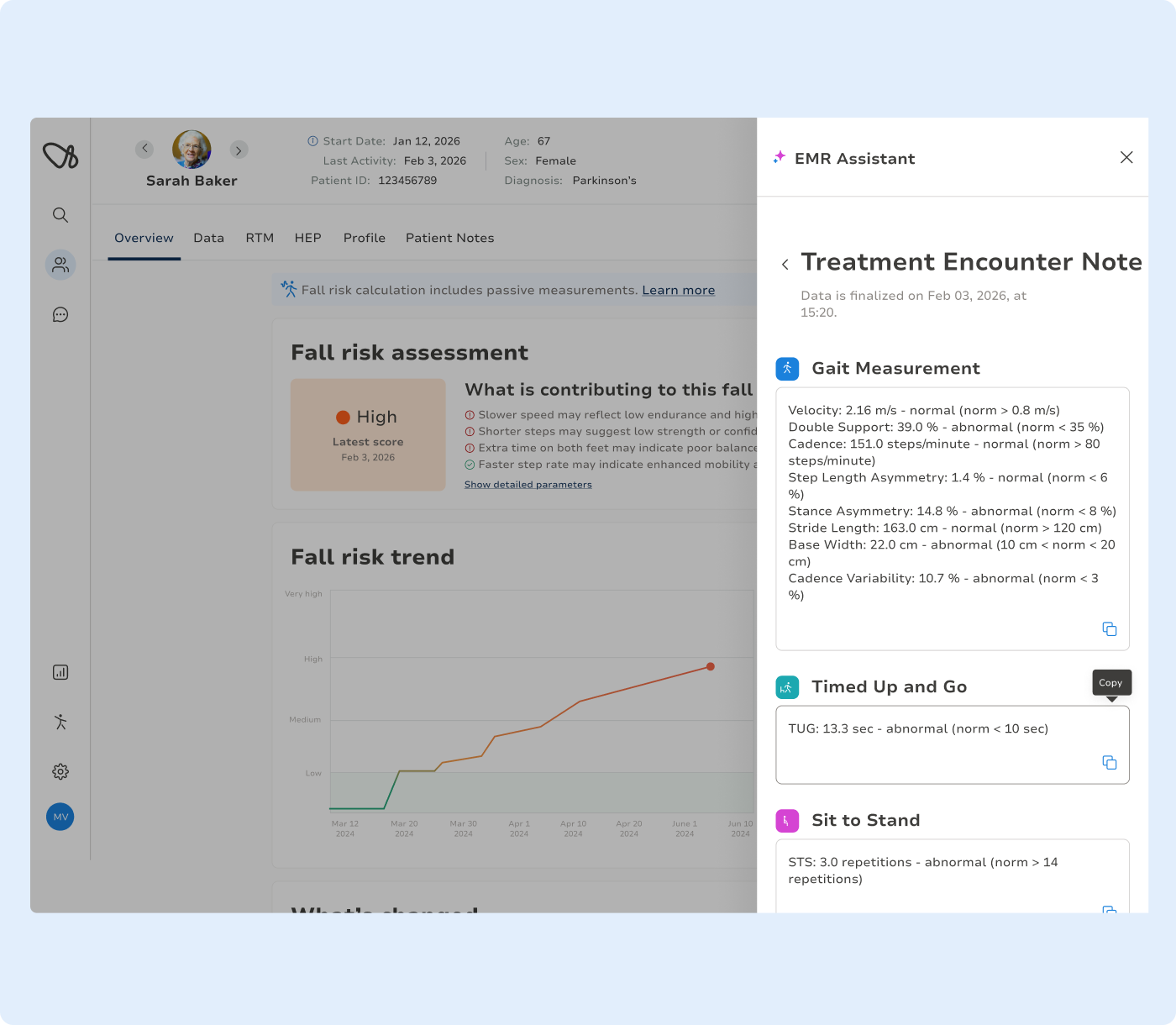 AI-powered EMR Documentation