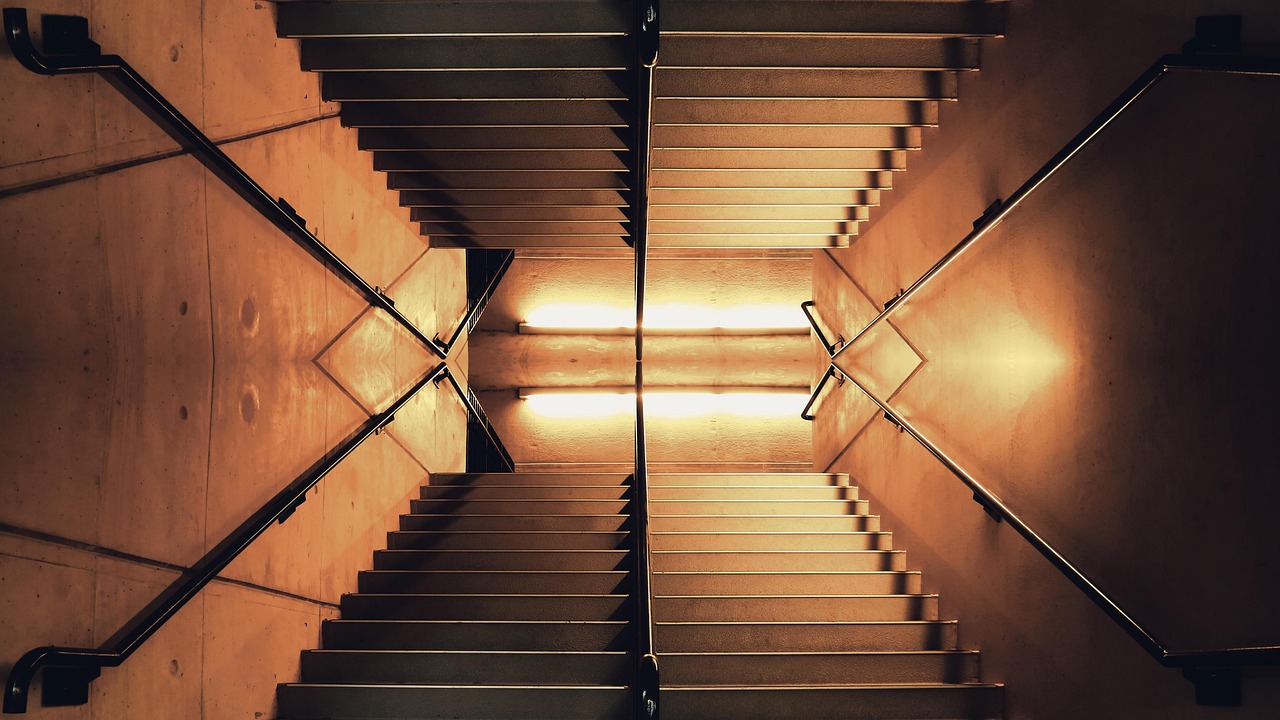 Stairs and handrails