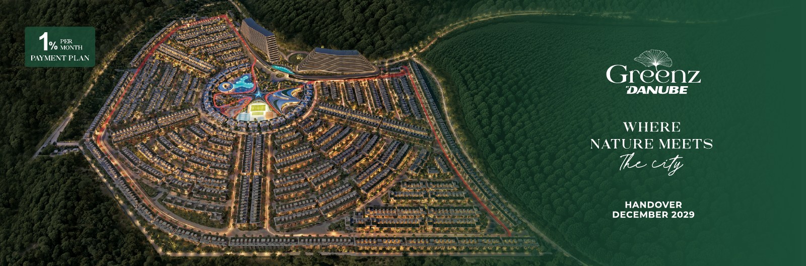 Greenz by Danube – Garden Twin Villas