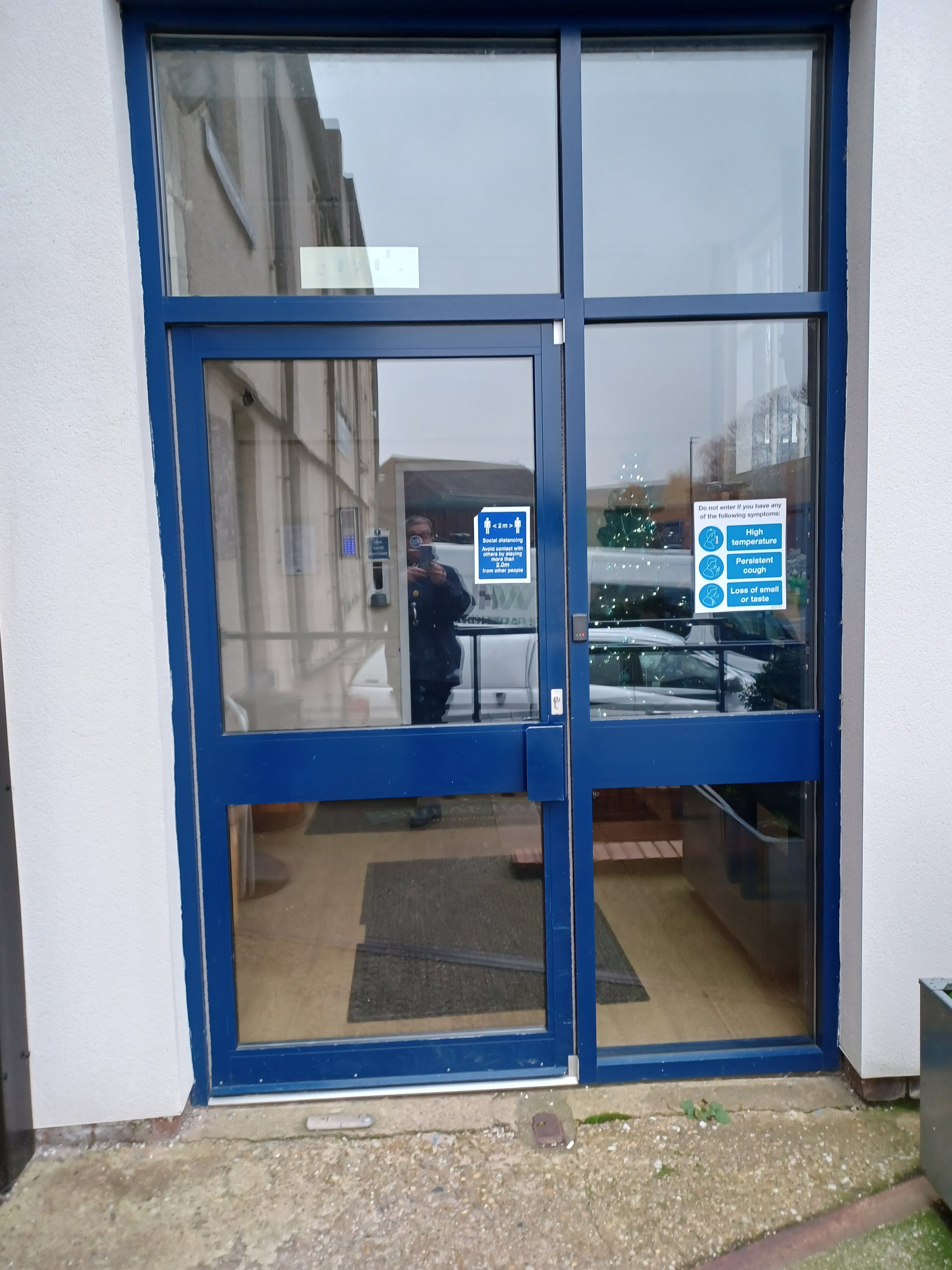 Image of Riverside Block external door