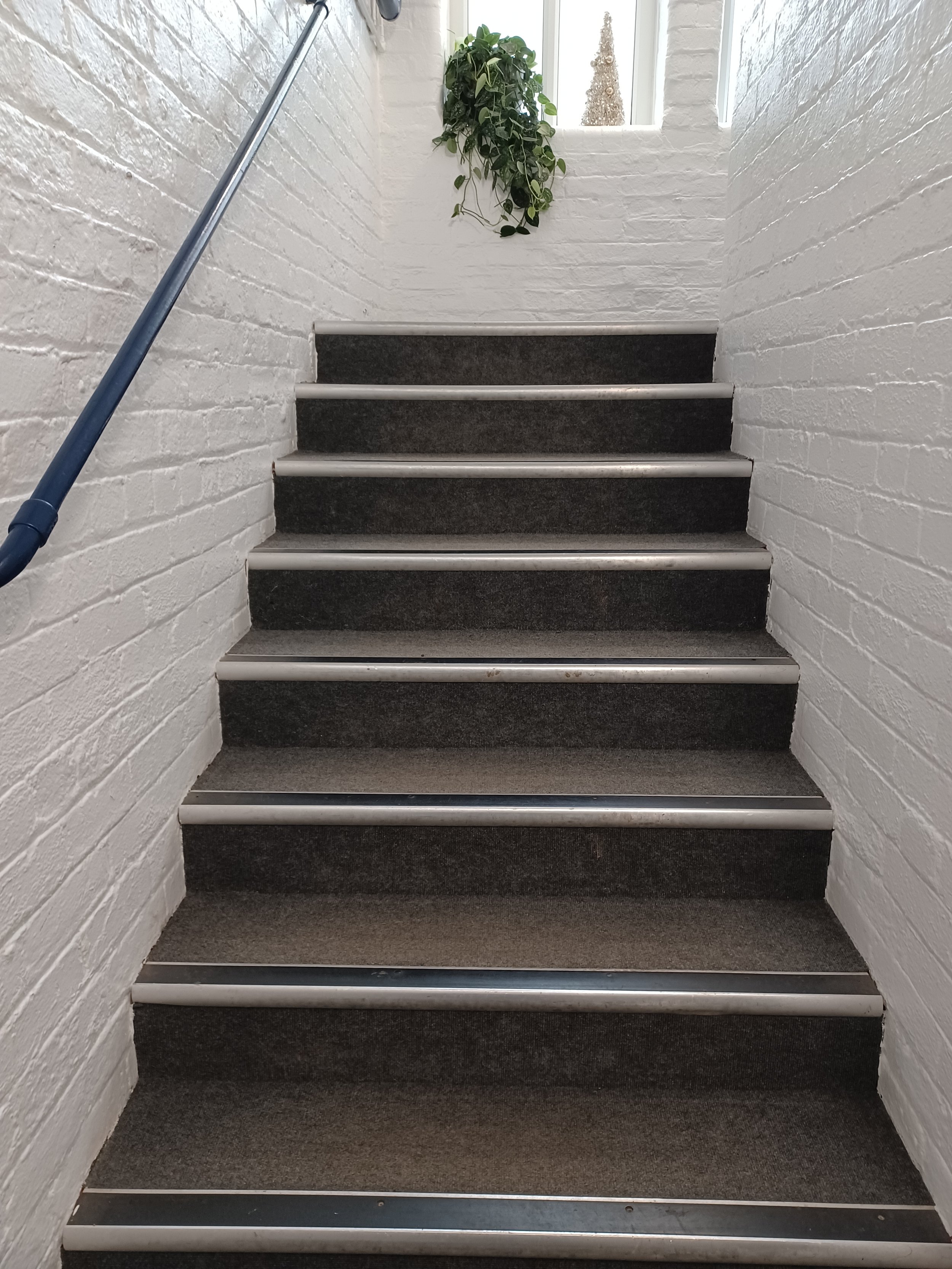 Internal stairs in Riverside Block