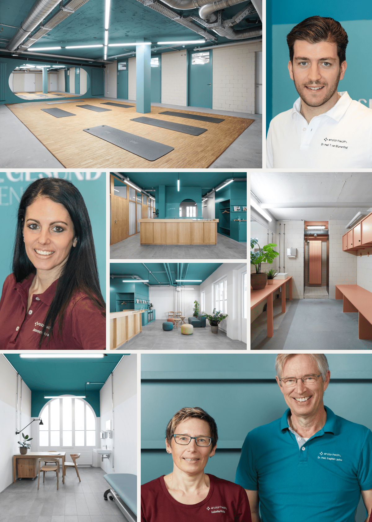 Empfang Gesundheitszentrum