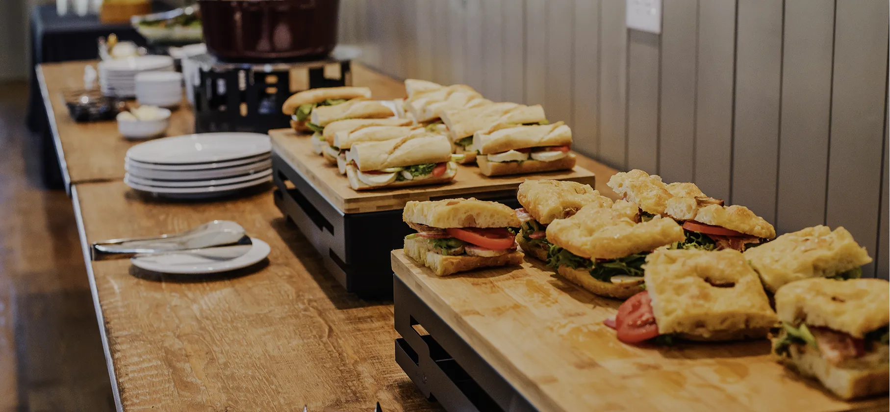 Chef-prepared lunch at Heritage