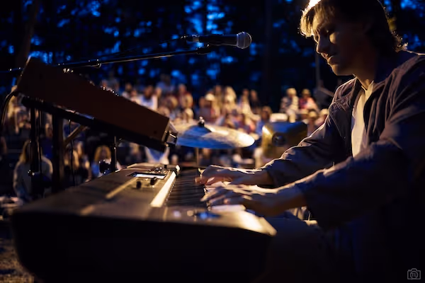 Fabian Mang in der Waldarena Krumpendorf