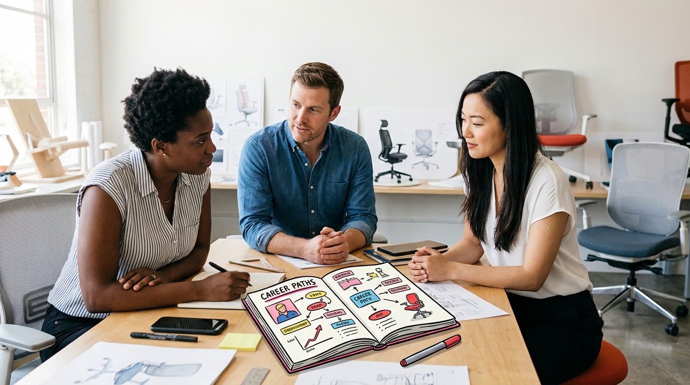 Évolutions de carrière ergonome : spécialisations, responsabilités, salariat ou freelance