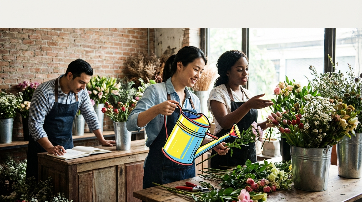 Top qualités pour être fleuriste : endurance, rigueur, adaptation