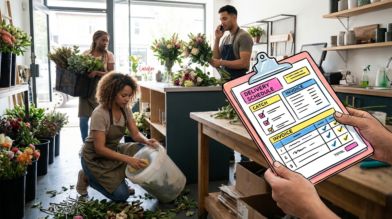 Mythes vs réalité du métier de fleuriste : horaires, fatigue, logistique… et vrai sens