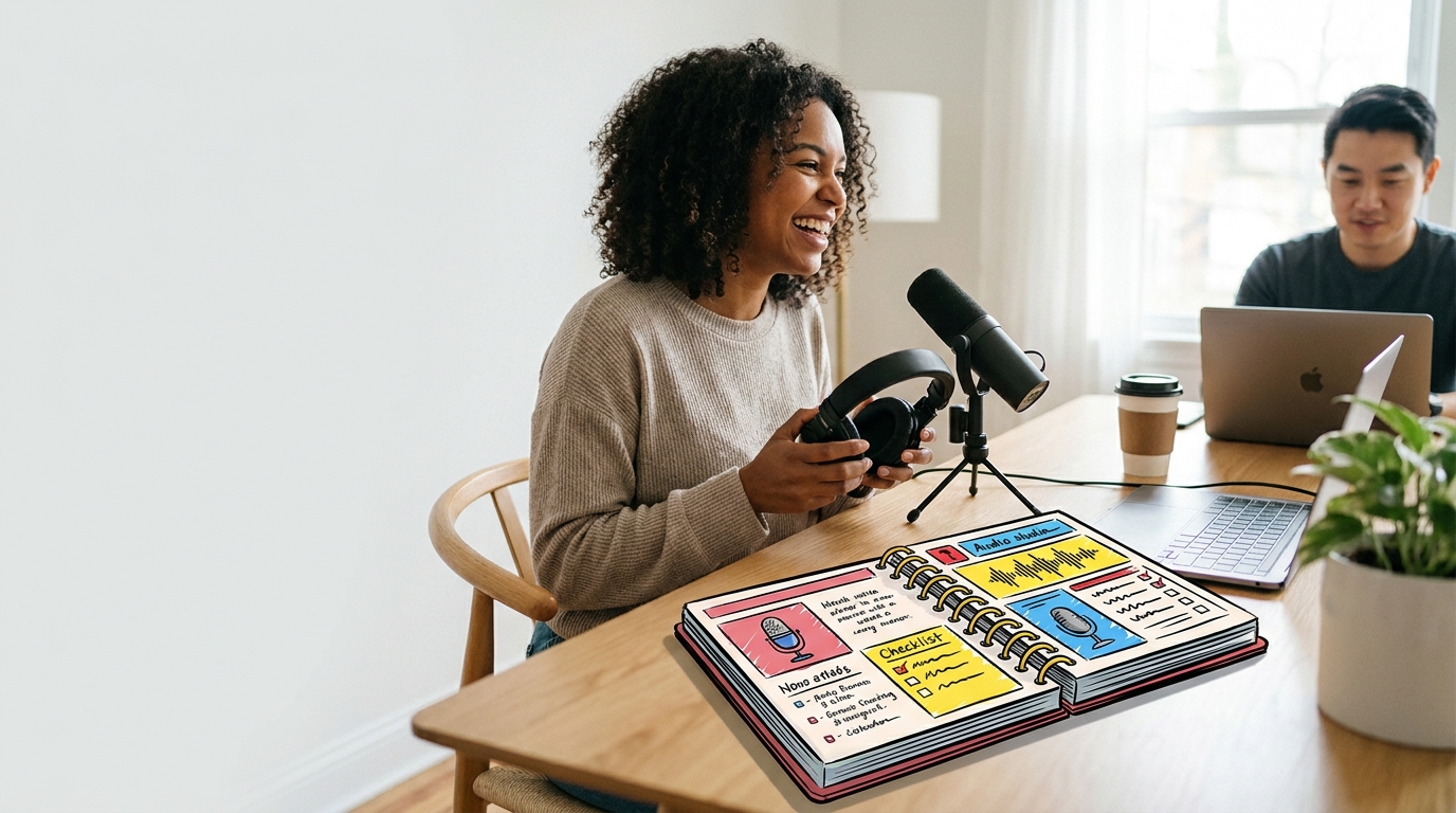 Compétences clés pour devenir podcasteuse : terrain, rythme et posture