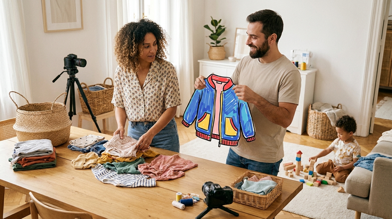 Conditions de travail réelles d’un entrepreneur dans la seconde main pour enfants