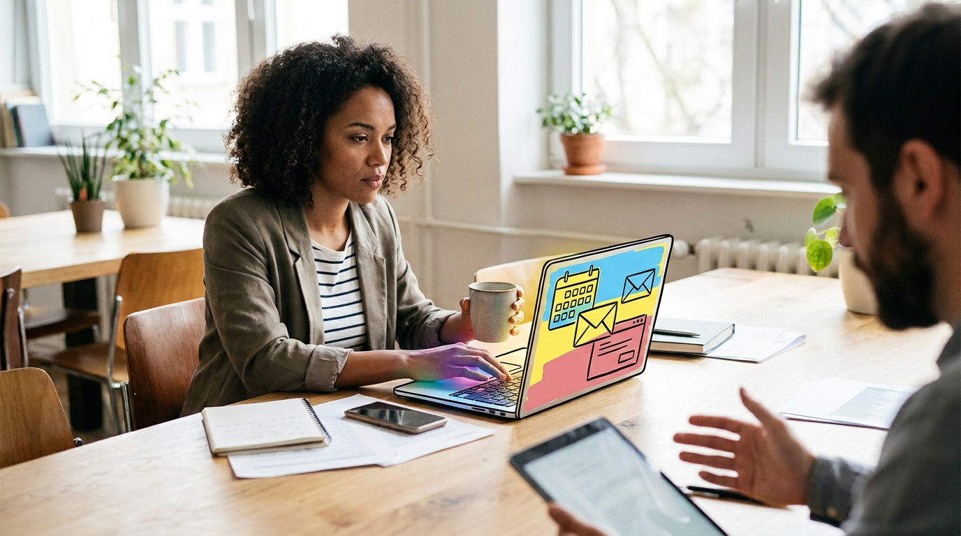 Conditions de travail réelles d’une fondatrice de média : horaires, revenus, charge