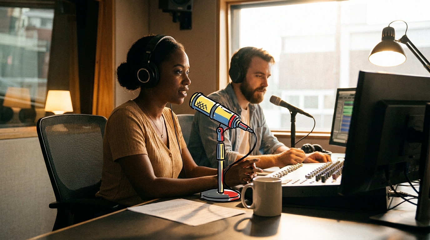 Fiche métier journaliste radio : missions, salaire, parcours