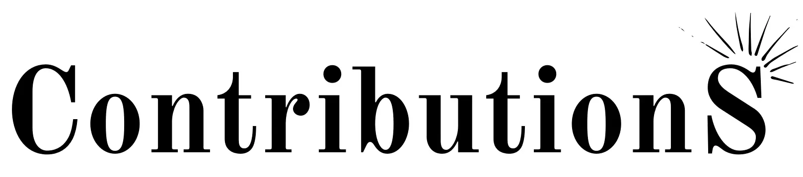 Contributions