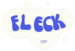 Fleck off Logo White