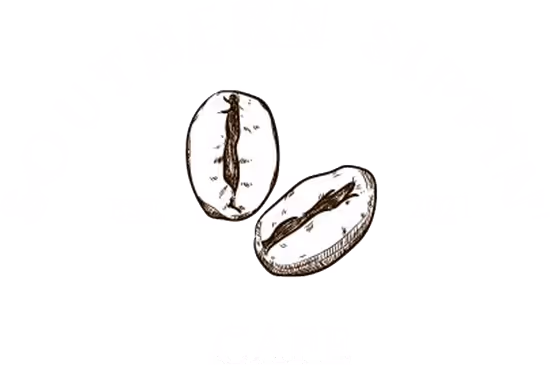 Logo Southern Sippin' Cafe 350px white version.