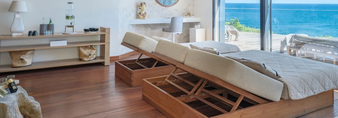 Expérience sensorielle au Spa Sisley de La Toubana Hôtel & Spa, entre massages, soins du visage et vue mer en Guadeloupe.