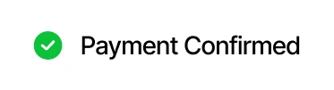Payment recieved