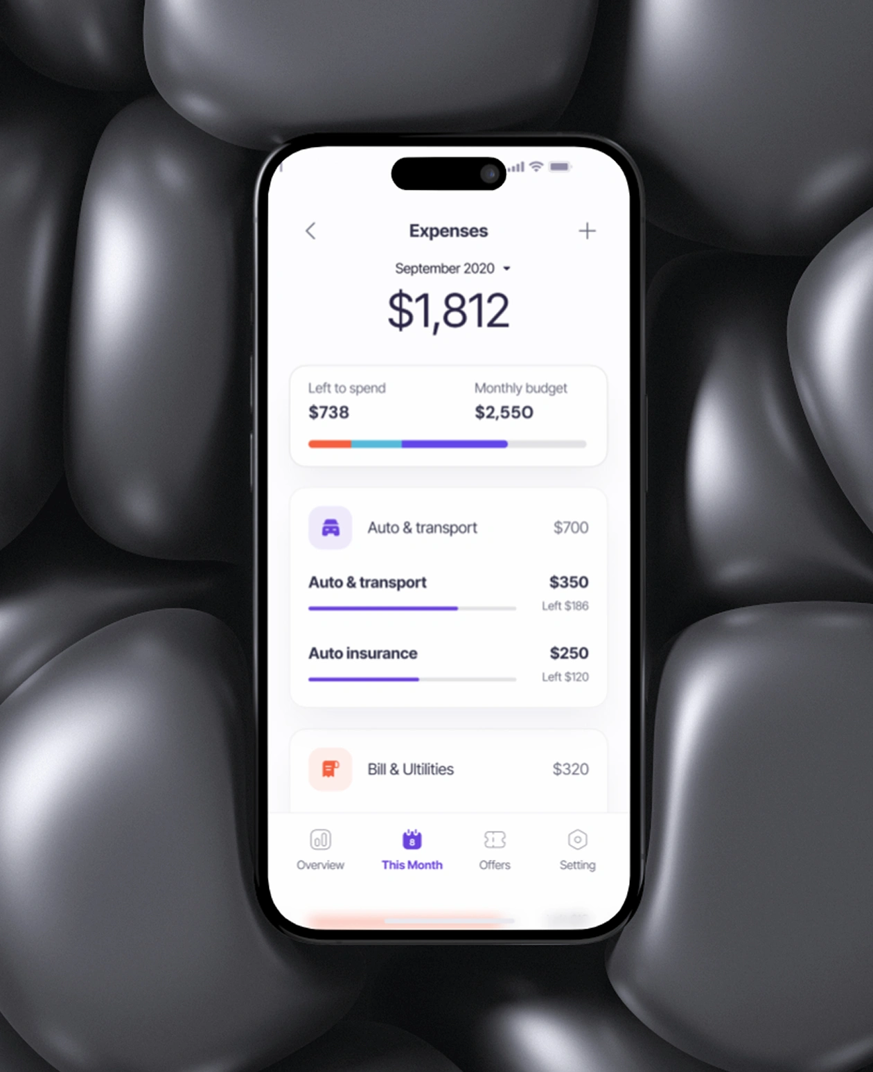 Mobile screen