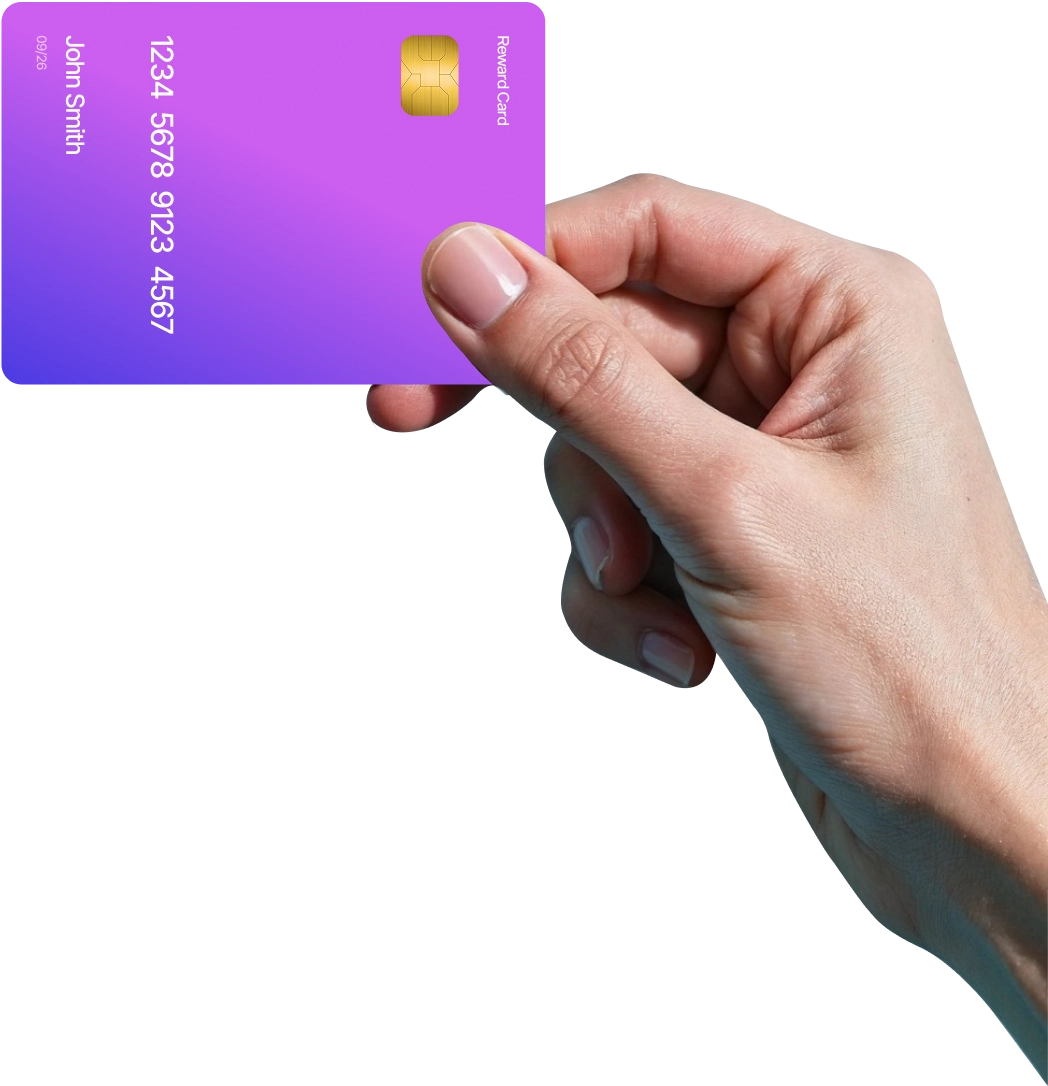 Card in hand