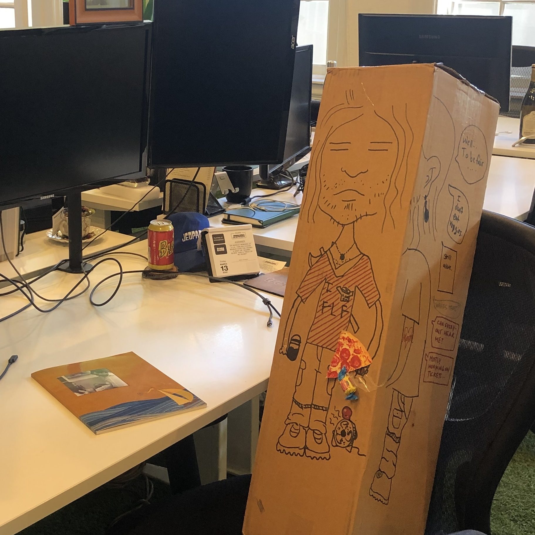 Box Max as the perfect collaborator: making eye contact, not multi-tasking