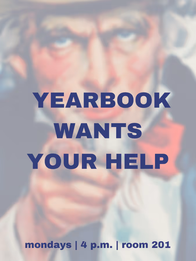Historical Yearbook Recruiting Poster