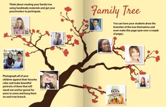 Yearbook Style Guide Tree Inspiration 1