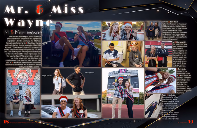 Design contest finalist and 75th anniversary book celebrates the moments and traditions that make high school great.