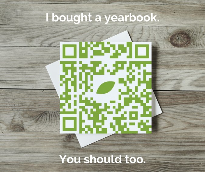 Use QR codes and social badges to increase yearbook sales