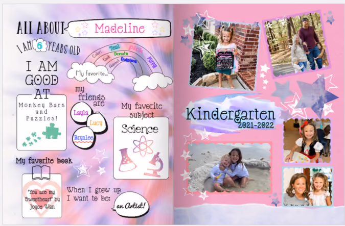 Custom pages contest finalist