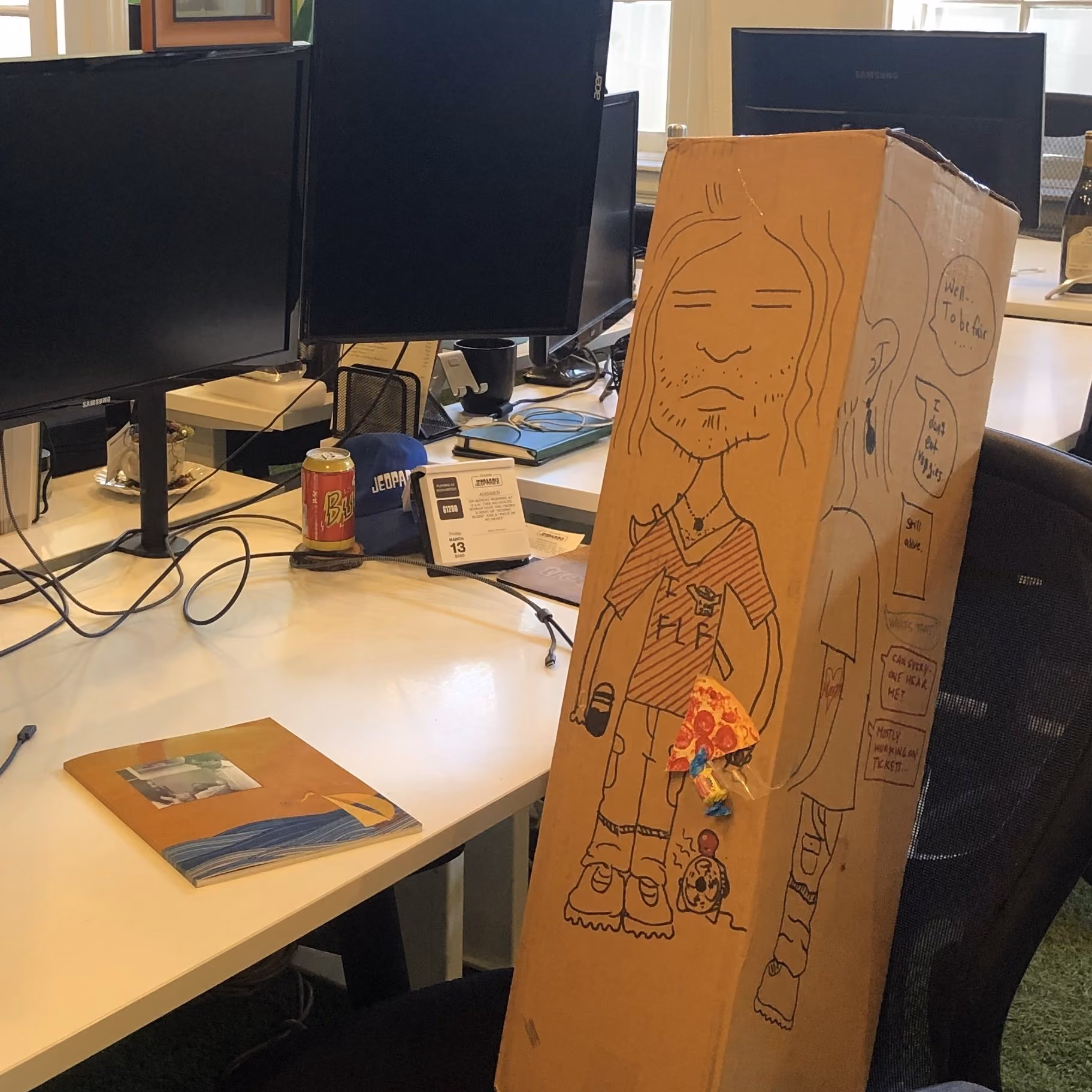 Box Max as the perfect collaborator: making eye contact, not multi-tasking