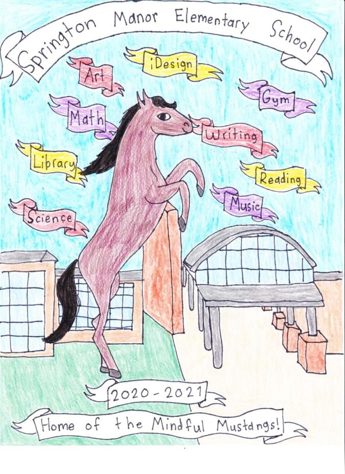 Springton Elementary Yearbook Cover