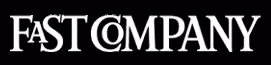 Fast Company logo in white text on a black background.