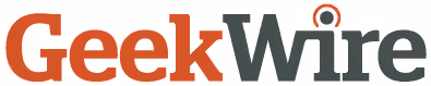 GeekWire wordmark logo with Geek in orange and Wire in gray with a red dot on the i