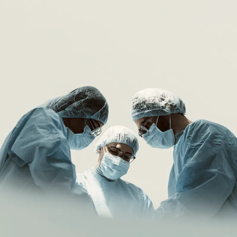 Surgeons working
