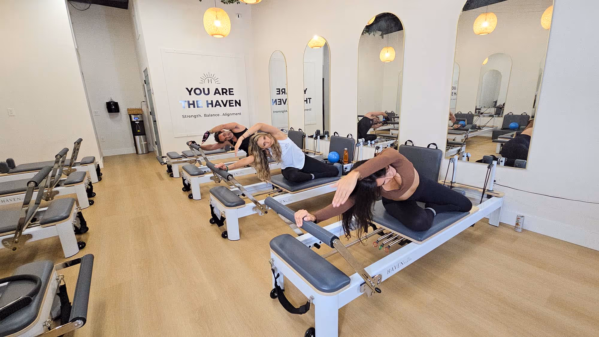 reformer Pilates classes in boca raton at haven pilates