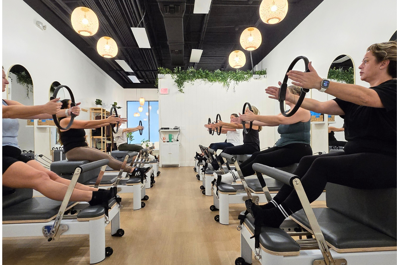 group pilates classes at Haven Pilates in boca Raton Florida