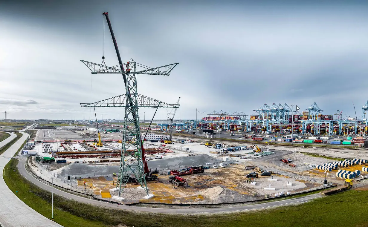 Project Amaliahaven 380 kV met Tennet TSO:  6 GW aan windenergie aansluiten op het hoogspanningsnet voor een toekomstbestendige energie-infrastructuur.